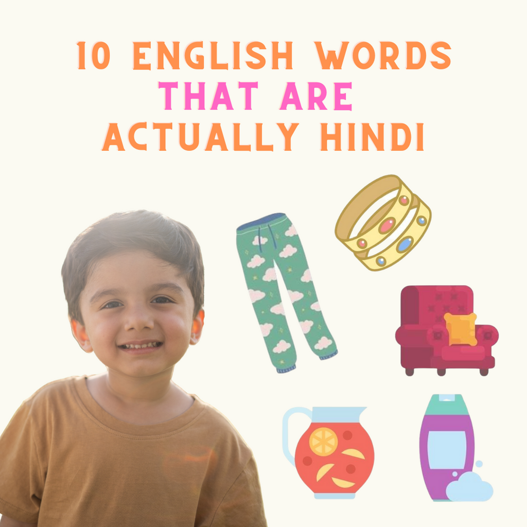10 English Words That Are Actually Hindi Words!– hindibyreena