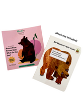 The Unofficial "Brown Bear, Brown Bear" Hindi Sticker Packet with Board Book (not included)